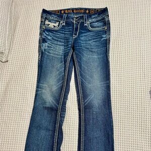 Women's Rock Revival boot leg jeans